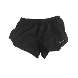 Nike Dri-FIT Womens Running Shorts Black Size Large Athletic Workout Gym